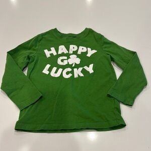 Carter's Happy Go Lucky St Patrick's Shirt